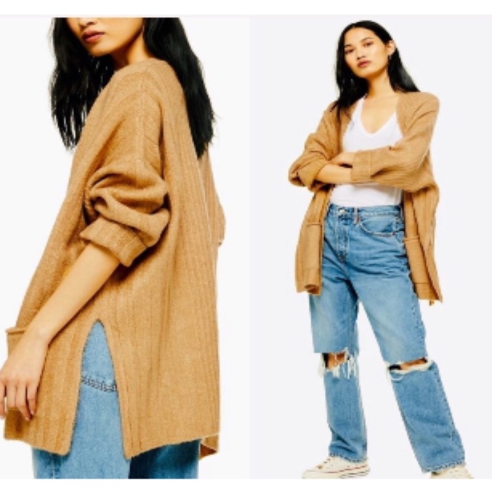 Topshop Oversize Cardigan